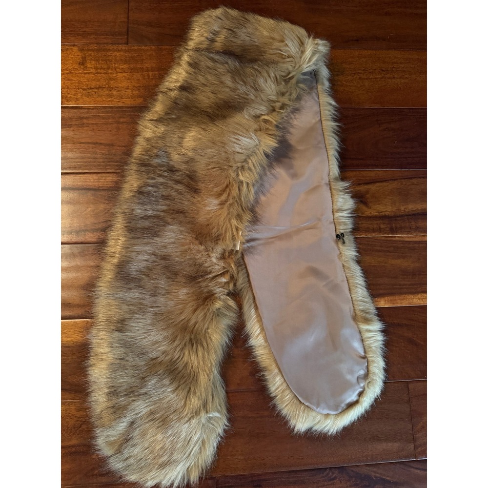 BABEYOND 1920's Faux Fur Stole Wrap Womens Gatsby Glamour Winter Shawl